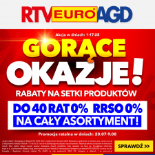 Gorące okazje RTV EURO AGD