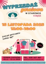 Wyprzedaż garażowa IX edycja